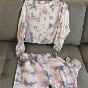Tye-dye sweatsuit, size XL from Target.